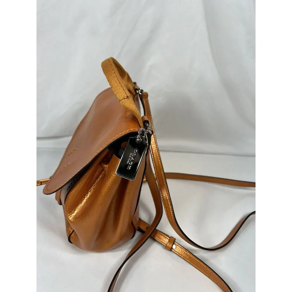 COACH‎ MTLC DRBY BKPK TANGERINE